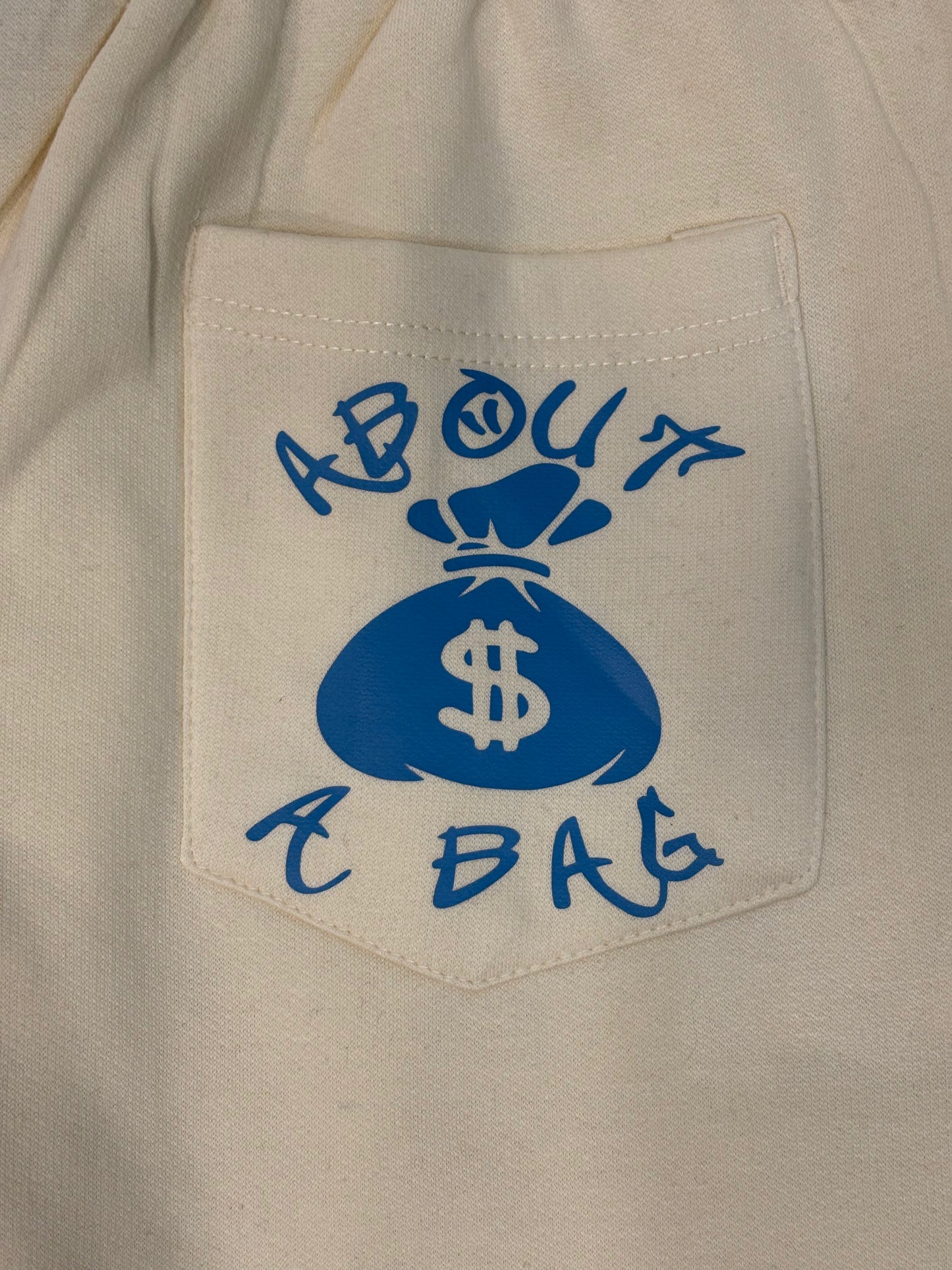 Off-White& Blue Plug Shorts